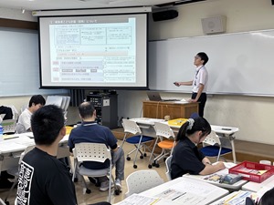岐阜県庁からのレクチャーの様子