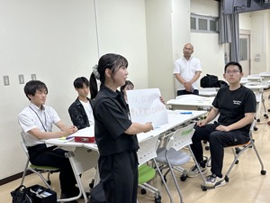 発表の様子